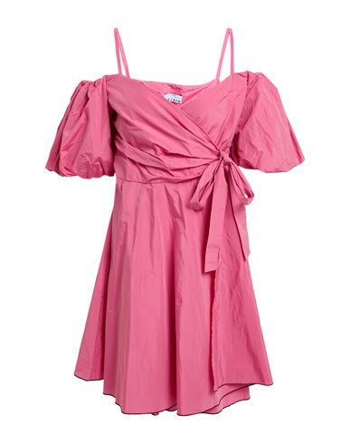 Sfizio Studio Woman Mini Dress Pink Size 6 Polyester