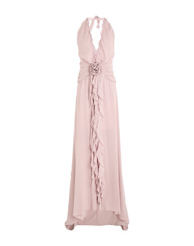 Blumarine Woman Maxi Dress Blush Size 8 Silk In Pink