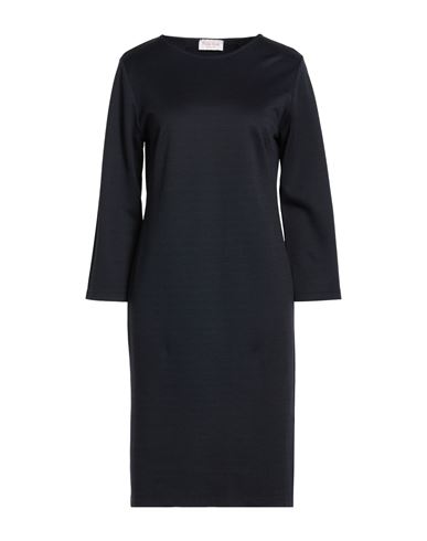 Frida Madè Woman Midi Dress Black Size M Merino Wool, Polyamide