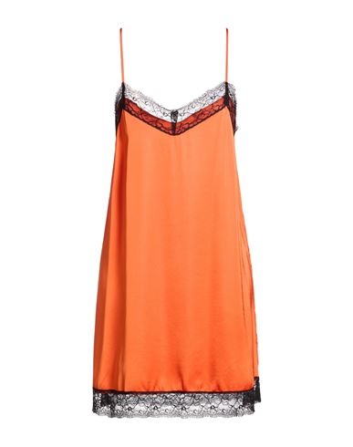 Gaelle Paris Gaëlle Paris Woman Mini Dress Tomato Red Size 8 Viscose In Orange