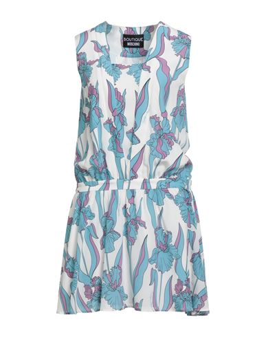 Boutique Moschino Woman Mini Dress White Size 6 Silk