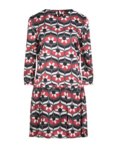 Boutique Moschino Woman Mini Dress Black Size 6 Silk, Viscose