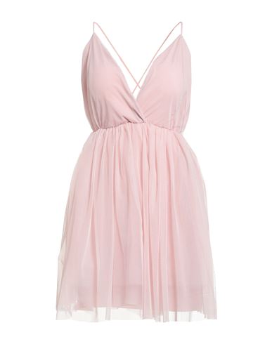 Haveone Woman Mini Dress Blush Size M Polyester In Pink