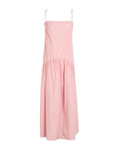 Max Mara Studio Woman Maxi Dress Blush Size 12 Cotton In Pink