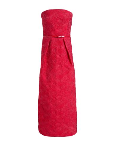 Max Mara Studio Woman Maxi Dress Red Size 4 Polyester, Polyamide