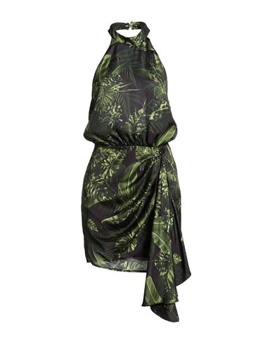 Gaelle Paris Gaëlle Paris Woman Mini Dress Green Size 6 Polyester