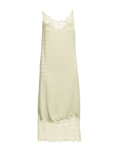 Givenchy Woman Midi Dress Light Green Size 10 Acetate, Viscose, Polyamide, Cotton