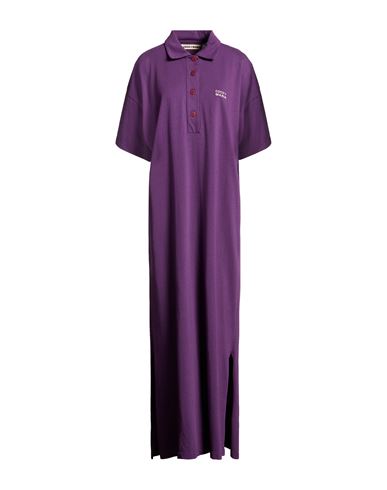 Coco Y Maria Woman Maxi Dress Purple Size M Organic Cotton