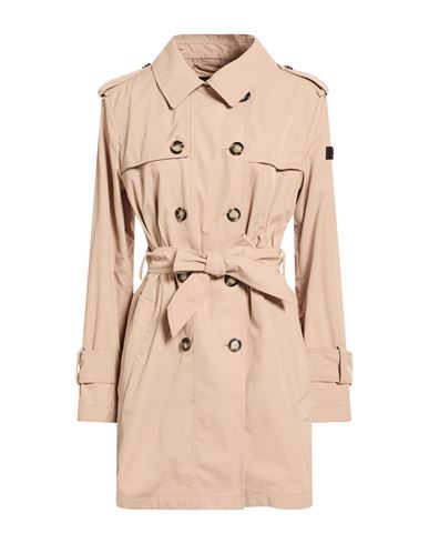 Peuterey Woman Overcoat & Trench Coat Sand Size 10 Polyester