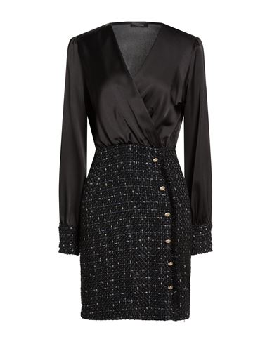 Fracomina Woman Mini Dress Black Size M Polyester