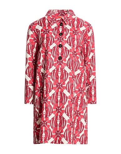 La Doublej Woman Mini Dress Burgundy Size L Cotton, Elastane In Red