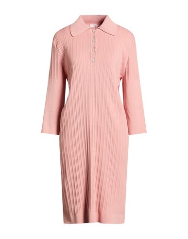Fedeli Woman Midi Dress Antique Rose Size 8 Cotton In Pink