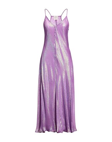 Maxi-Kleid Damen Violett 3 Damen