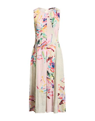 Vestido midi Mujer Amarillo 40 Mujer