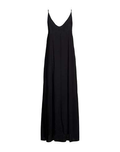 Alysi Woman Maxi Dress Black Size 4 Viscose