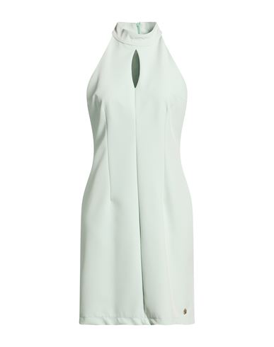 Yes Zee By Essenza Urban Chic Woman Mini Dress Light Green Size L Polyester, Elastane