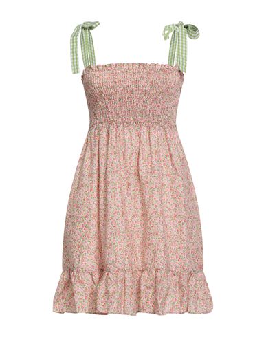 Mc2 Saint Barth Woman Mini Dress Pink Size M Cotton