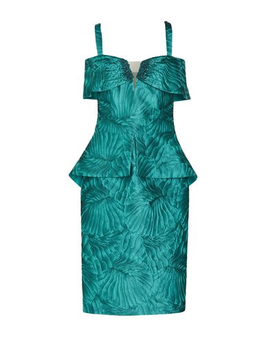 Midi-Kleid Damen Aquamarin 40 Damen