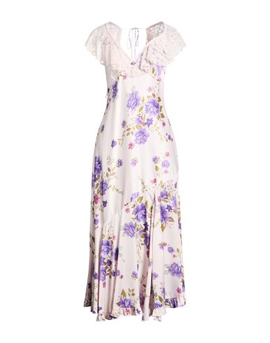 Free People Woman Maxi Dress Light Pink Size M Polyester