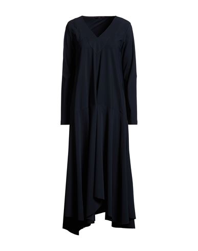 High Tech Woman Maxi Dress Midnight Blue Size 10 Nylon, Elastane