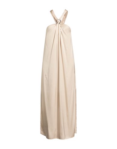 8pm Woman Maxi Dress Cream Size S Viscose In Neutral