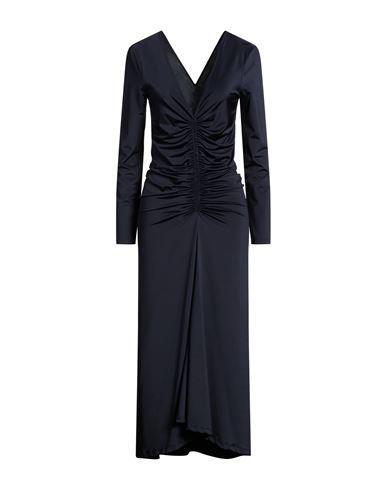Vestido midi Mujer Azul noche 36 Mujer