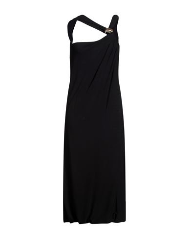 Midi-Kleid Damen Schwarz 34,36 Damen