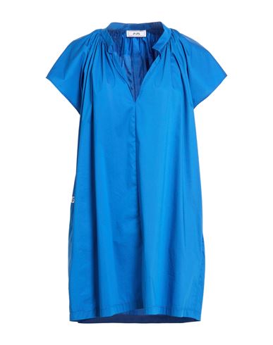 Jijil Woman Mini Dress Blue Size 8 Cotton, Polyamide, Elastane