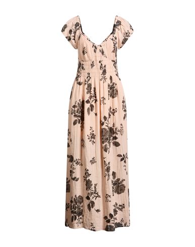 Free People Woman Midi Dress Light Pink Size M Cotton In Neutral