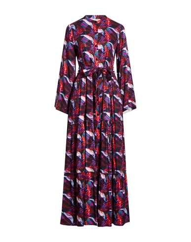 Connor & Blake Woman Maxi Dress Purple Size L Viscose