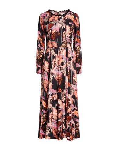 Connor & Blake Woman Maxi Dress Salmon Pink Size Xl Viscose