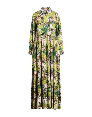 Connor & Blake Woman Maxi Dress Light Green Size Xl Viscose