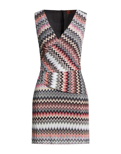 Missoni Woman Mini Dress Black Size 10 Cotton, Viscose