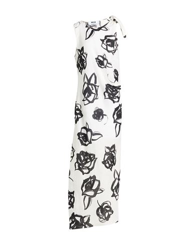 Maxi-Kleid Damen Cremeweiß 32,34,36 Damen