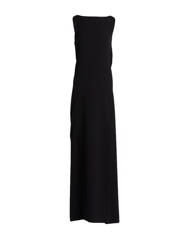 Max Mara Woman Maxi Dress Black Size 4 Triacetate, Polyester