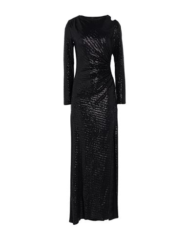 Maje Woman Maxi Dress Black Size 10 Nylon, Elastane, Polyester