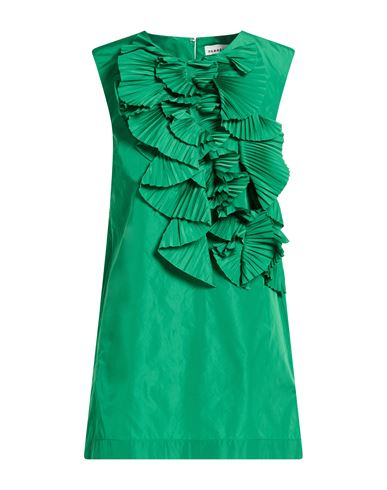 P.a.r.o.s.h P. A.r. O.s. H. Woman Mini Dress Green Size M Polyester In Green