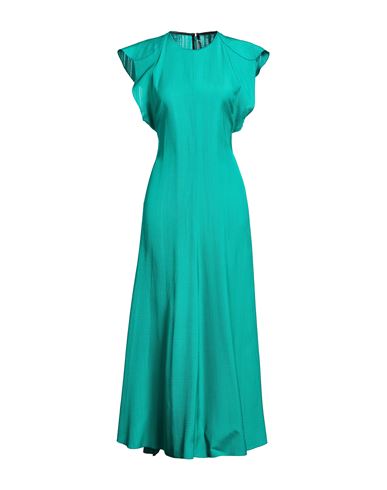 Victoria Beckham Woman Maxi Dress Emerald Green Size 6 Viscose