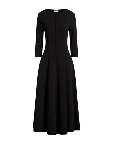 Nina 14.7 Woman Midi Dress Black Size 10 Polyester, Elastane