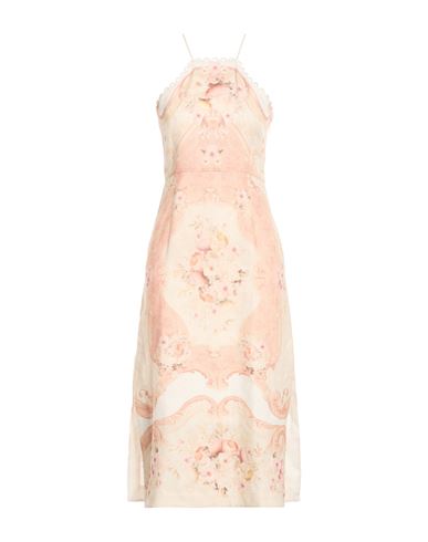 Midi-Kleid Damen Beige 36 Damen