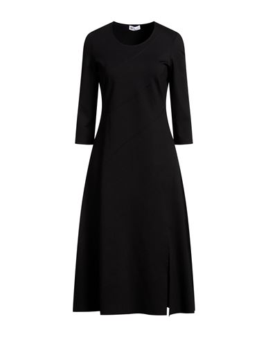 Diana Gallesi Woman Midi Dress Black Size 6 Viscose, Polyamide, Elastane