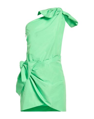 Pinko Woman Mini Dress Light Green Size 4 Polyester