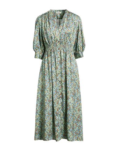 Sandro Woman Midi Dress Light Green Size 10 Polyester