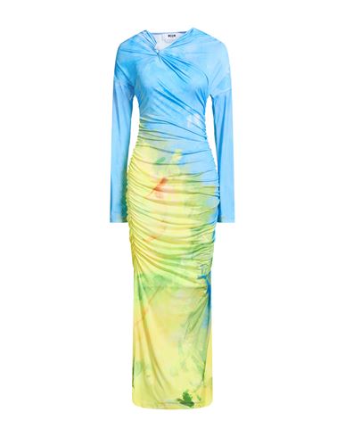Vestido largo Mujer Azul 34,36 Mujer