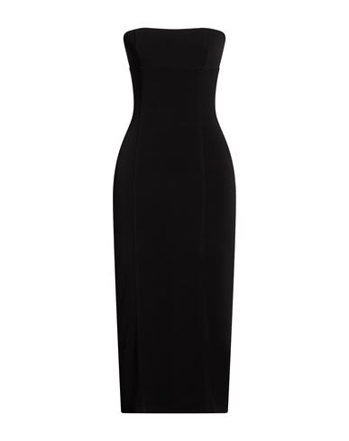 Midi-Kleid Damen Schwarz 0 Damen
