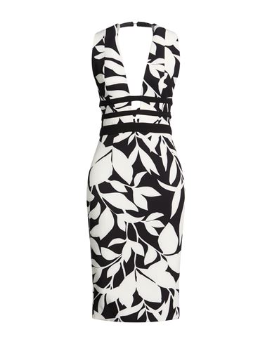 Eureka By Babylon Woman Midi Dress Black Size 8 Polyamide, Elastane