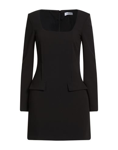 Patrizia Pepe Woman Mini Dress Black Size 4 Polyester, Viscose, Elastane