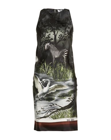 Vestido midi Mujer Negro 36 Mujer