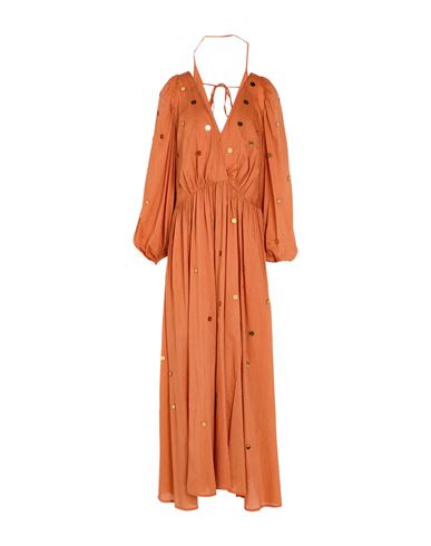 Maxi-Kleid Damen Mandarine 0,1 Damen