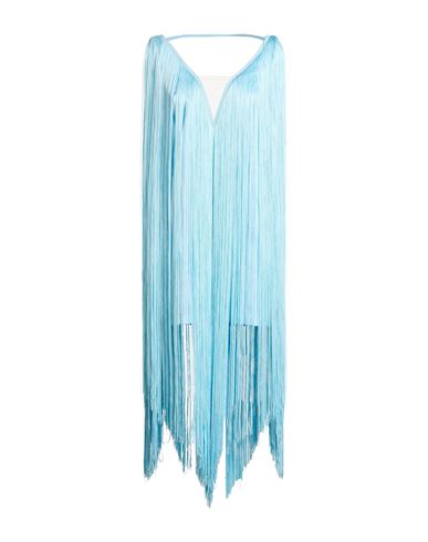 Silence Limited Woman Midi Dress Sky Blue Size L Pes